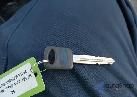 1997 Mercury Grand Marquis Ls из США, поврежденный, VIN 2MELM75W8VX627513